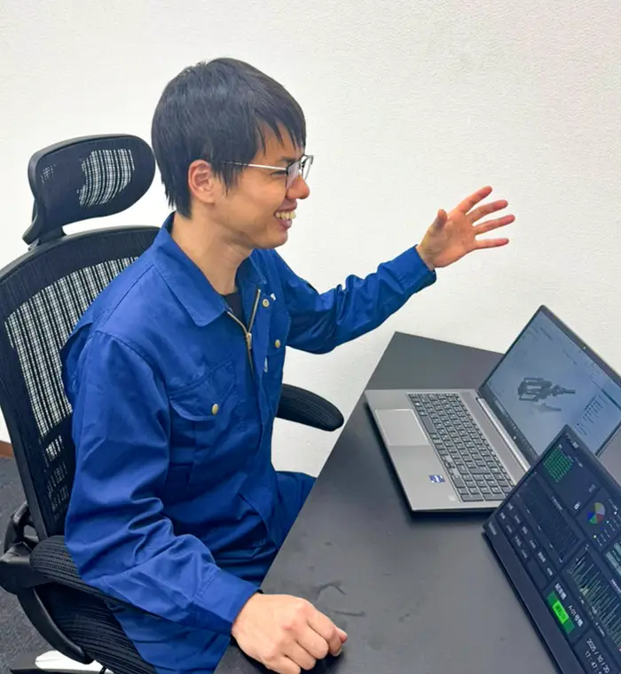 ソリューション型営業の様子